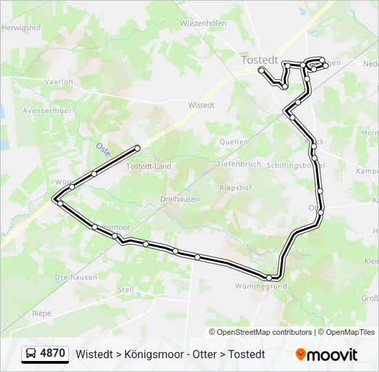 4870 Bus Line Map