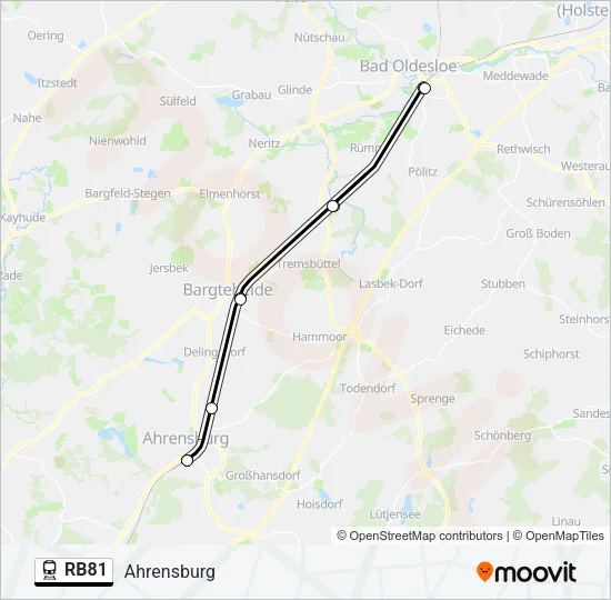 RB81 Train Line Map