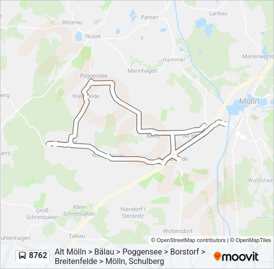 8762 Bus Line Map