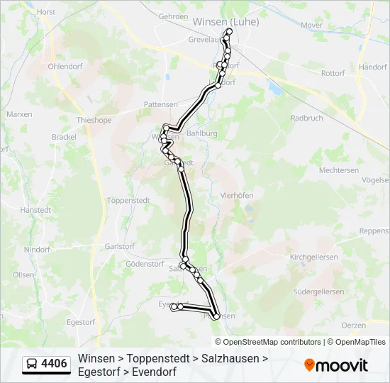 4406 Bus Line Map