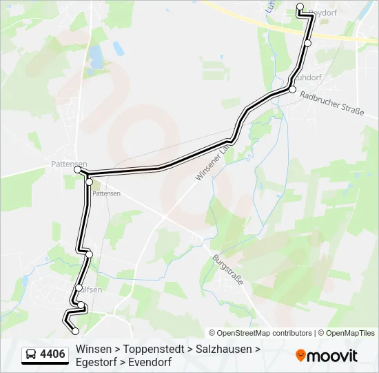 4406 Bus Line Map