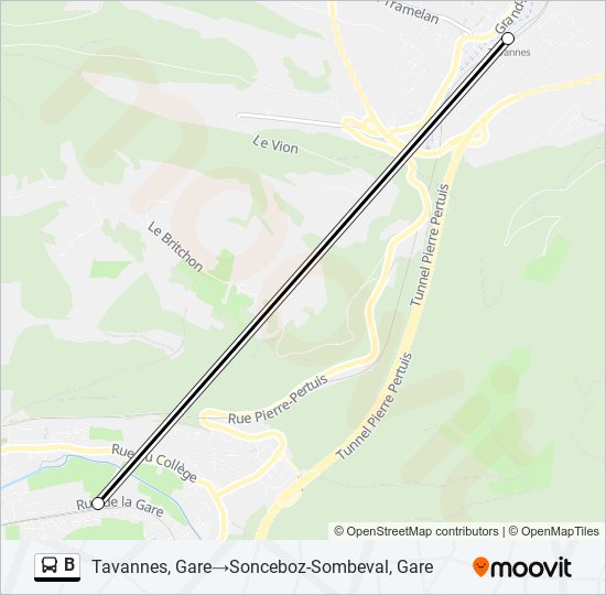 B  Line Map