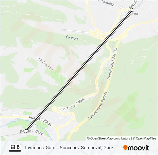 B  Line Map
