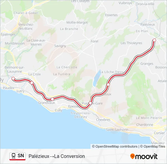 SN Train Line Map