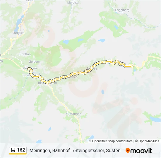 162 Bus Line Map