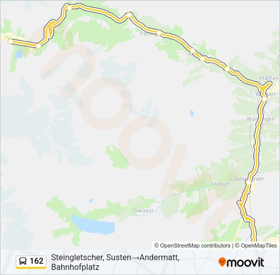 162 Bus Line Map