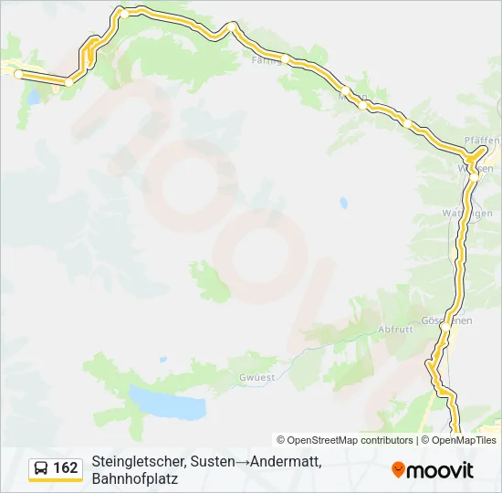 162 Bus Line Map