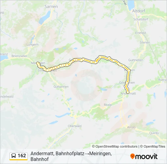 162 Bus Line Map