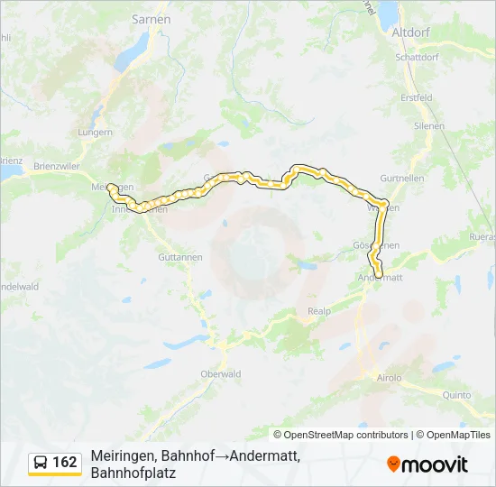162 Bus Line Map