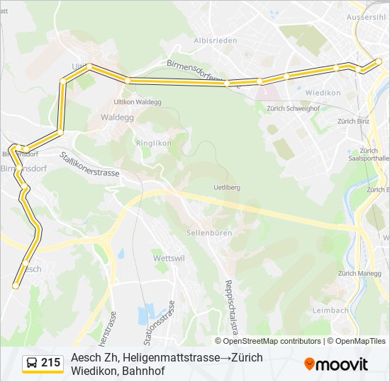 215 Route Schedules Stops Maps Aesch Zh Heligenmattstrasse 215 Route Schedules Stops Maps Aesch Zh Heligenmattstrasse