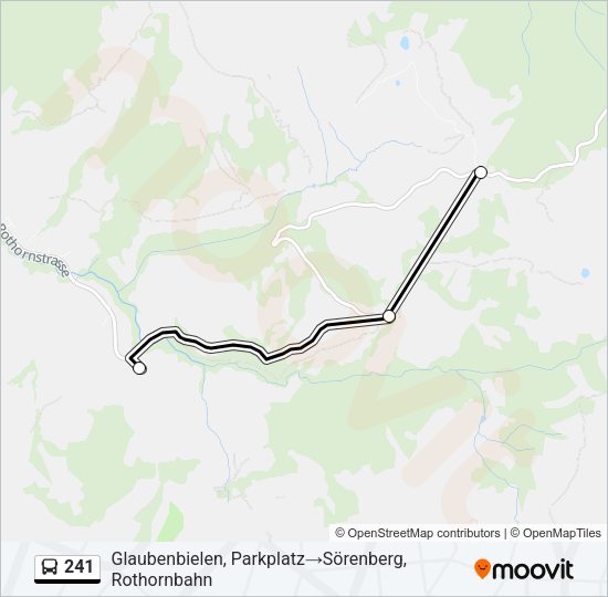 241 Bus Line Map