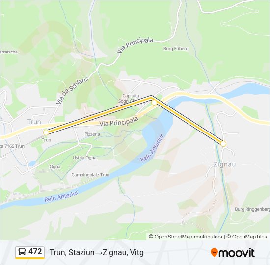472 Bus Line Map
