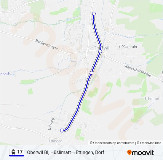 17 Light Rail Line Map