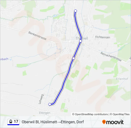 17 Light Rail Line Map
