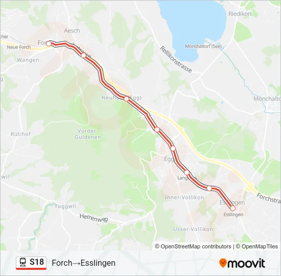 S18  Line Map