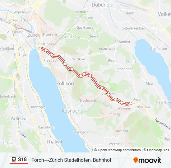 S18  Line Map