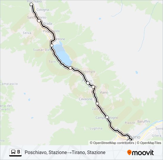 B  Line Map