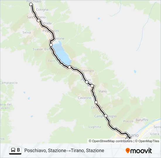 B  Line Map