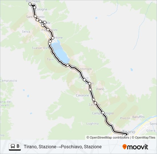 B  Line Map