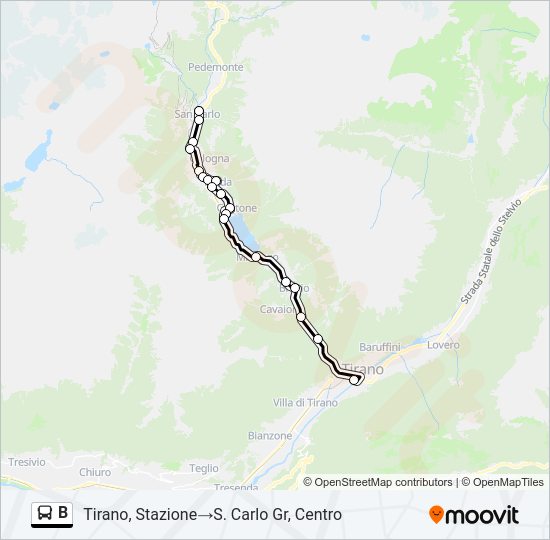 B  Line Map