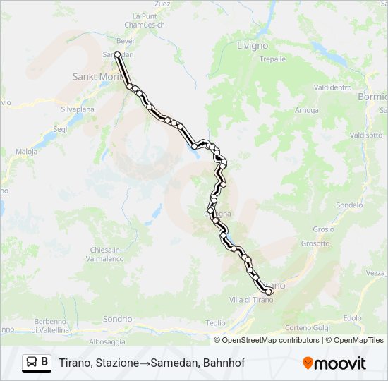 B  Line Map