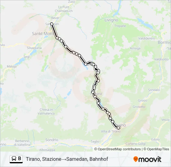 B  Line Map