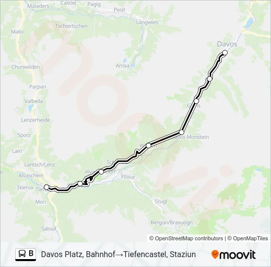 B  Line Map