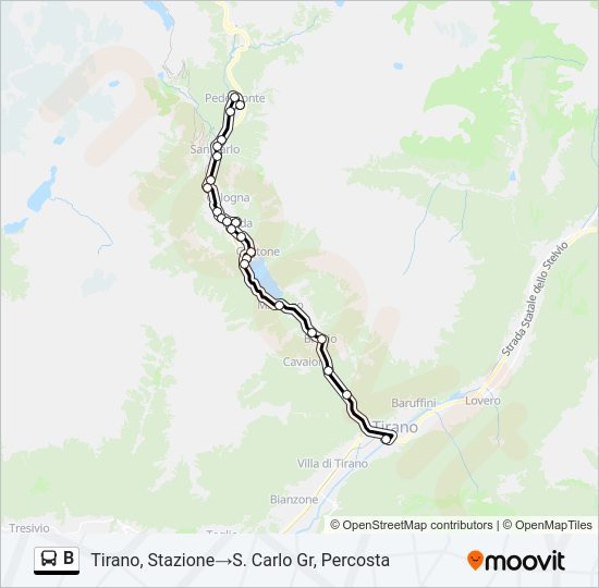 B  Line Map