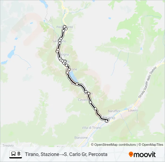 B  Line Map