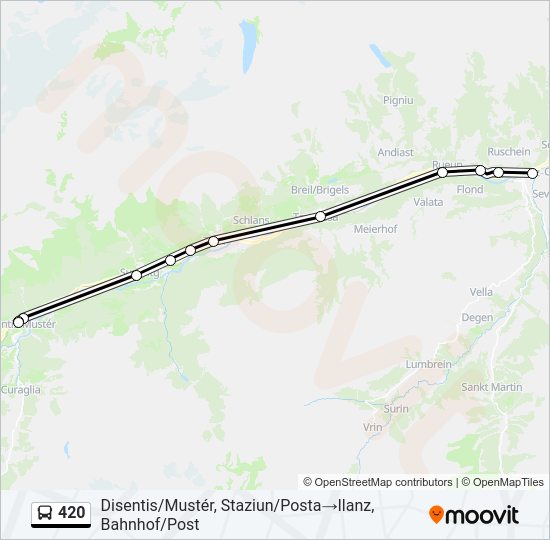 420  Line Map