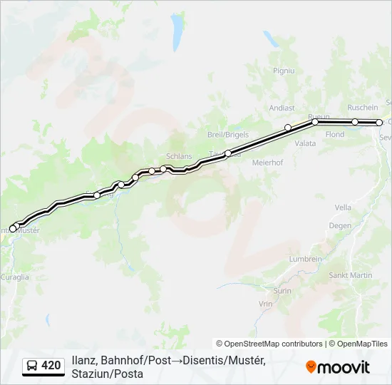 420  Line Map