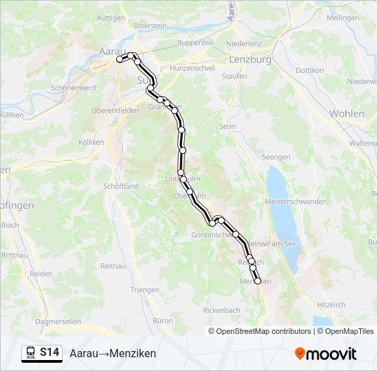 S14  Line Map