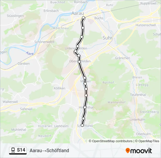 S14  Line Map