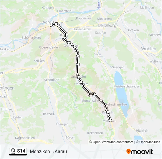 S14  Line Map
