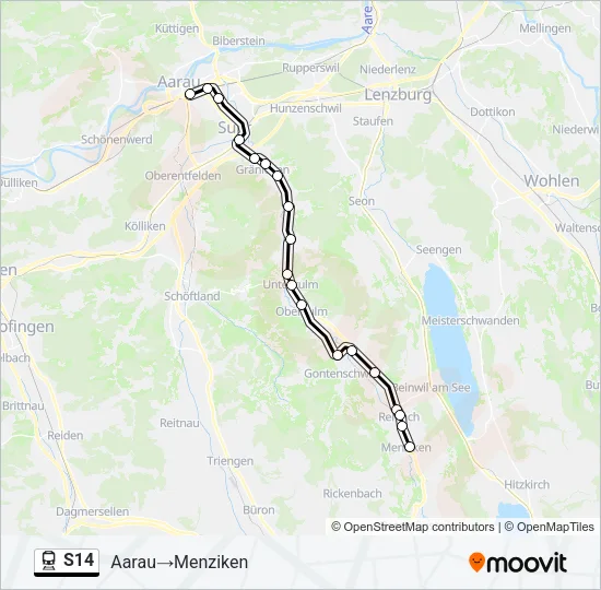 S14  Line Map