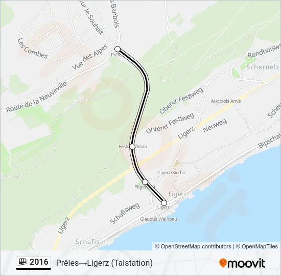 2016 Funicular Line Map