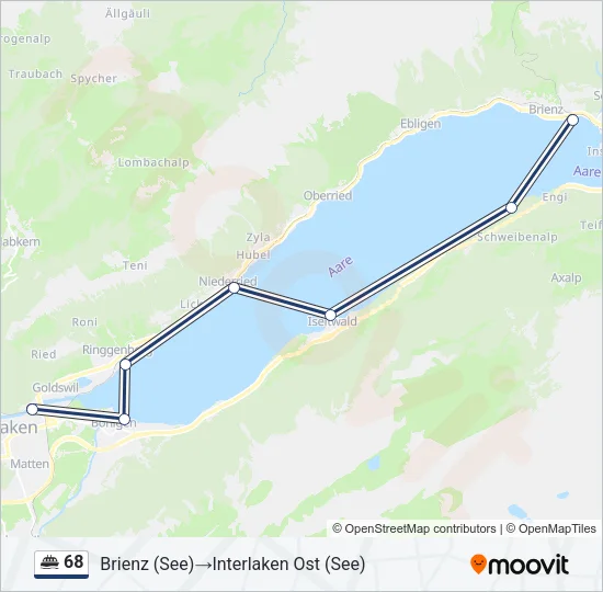 68 Ferry Line Map