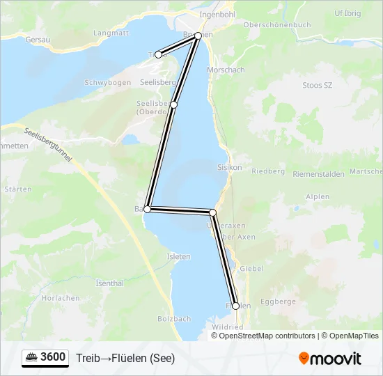 3600 Ferry Line Map