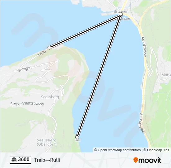 3600 Ferry Line Map