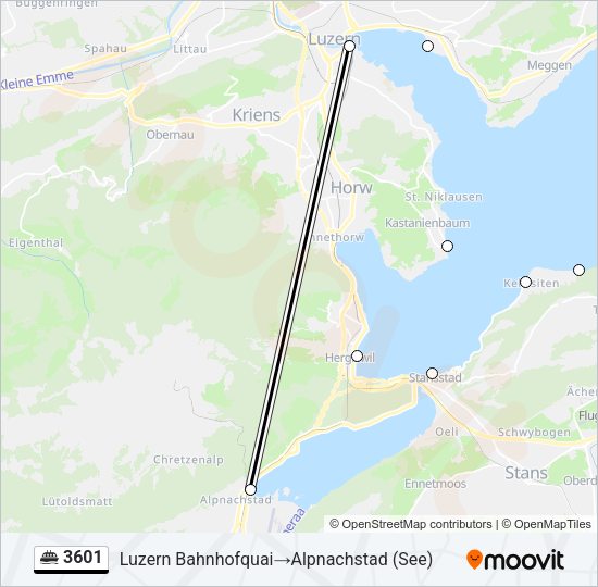 3601 Ferry Line Map