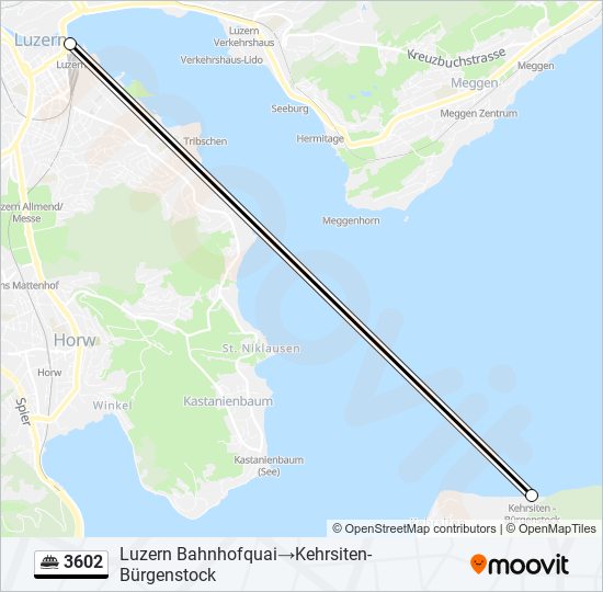 3602 ferry Line Map