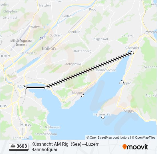 3603 Ferry Line Map