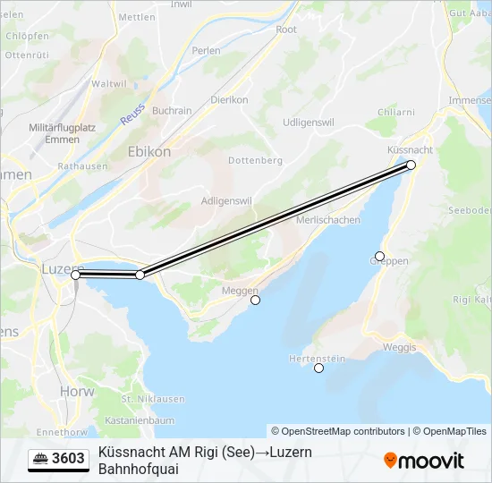 3603 Ferry Line Map