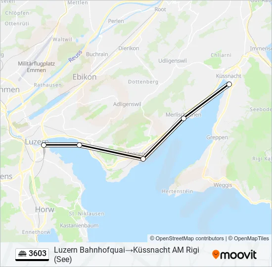 3603 Ferry Line Map