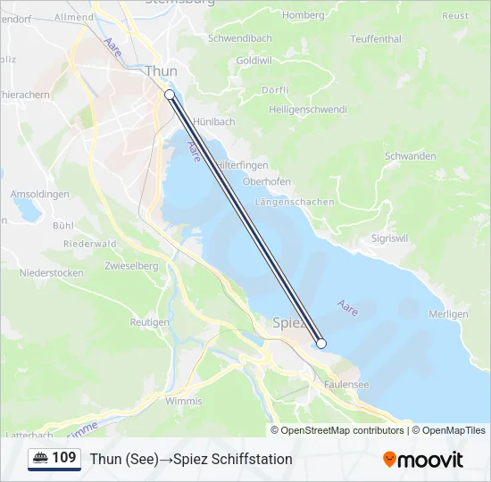109 Ferry Line Map