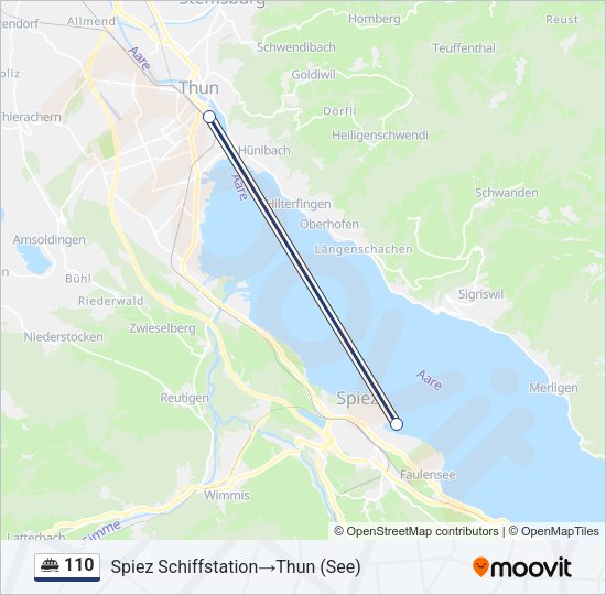 110 Ferry Line Map