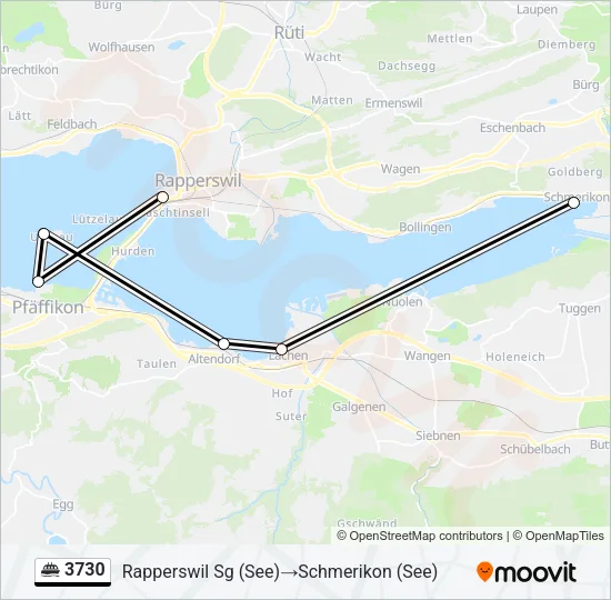 3730 Ferry Line Map