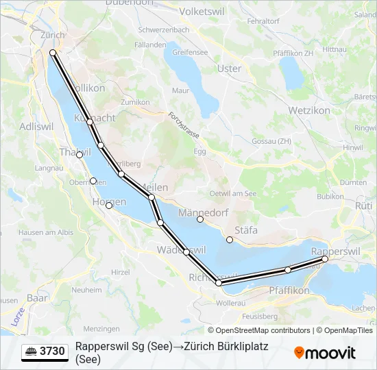 3730 Ferry Line Map