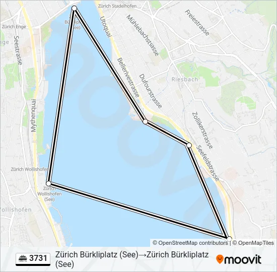 3731 Ferry Line Map