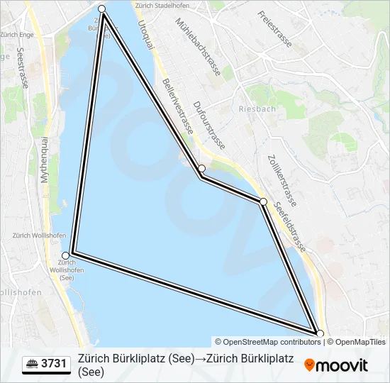 3731 Ferry Line Map